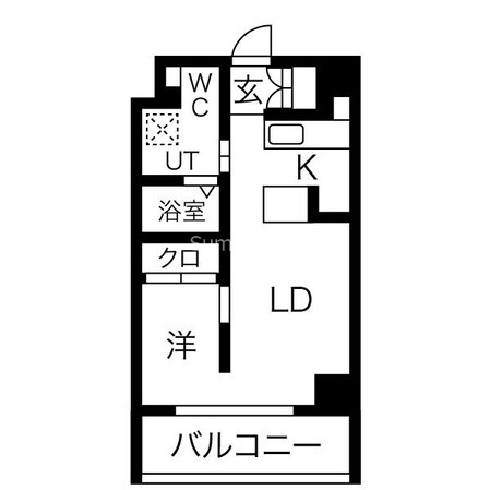 芦原橋駅 徒歩7分 9階の物件間取画像